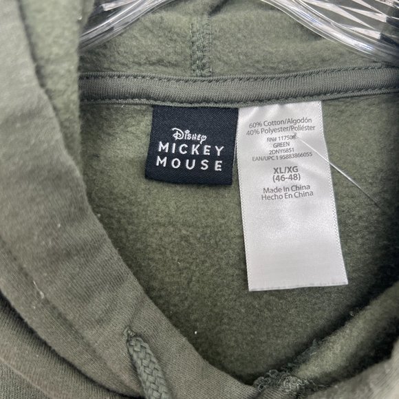 Disney Mickey Mouse Forverer Young Forever True pullover fleece men's sweater XL - Picture 5 of 5